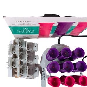 Calista Hot Rollers Pre-Owned 12 Rollers and 11 Clips